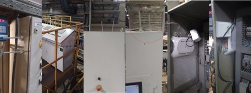 Коллаж из фото нескольких объектов.