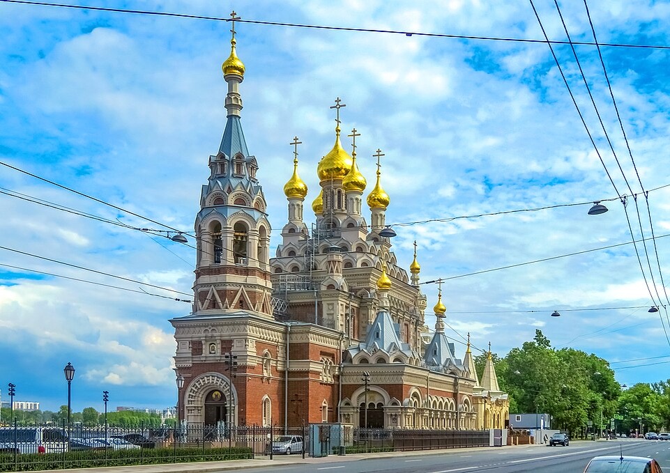 Церковь чудотворной иконы Божией Матери Всех Скорбящих Радость (с грошиками)