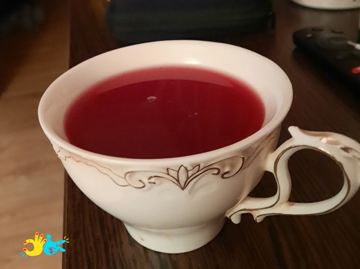 Кисель на черной смородине. Фото автора