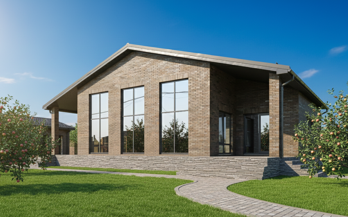 Дом построен ООО "СК "Домовой" (г. Краснодар)