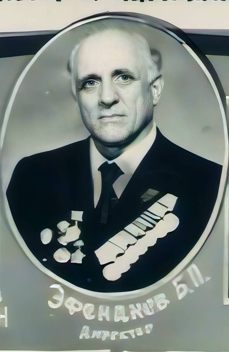 Эфендиев Бахтияр Пашаевич. Директор школы №39. Баку. Азербайджанская ССР