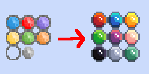 Первый варинат камней ---> Новый вариант камней