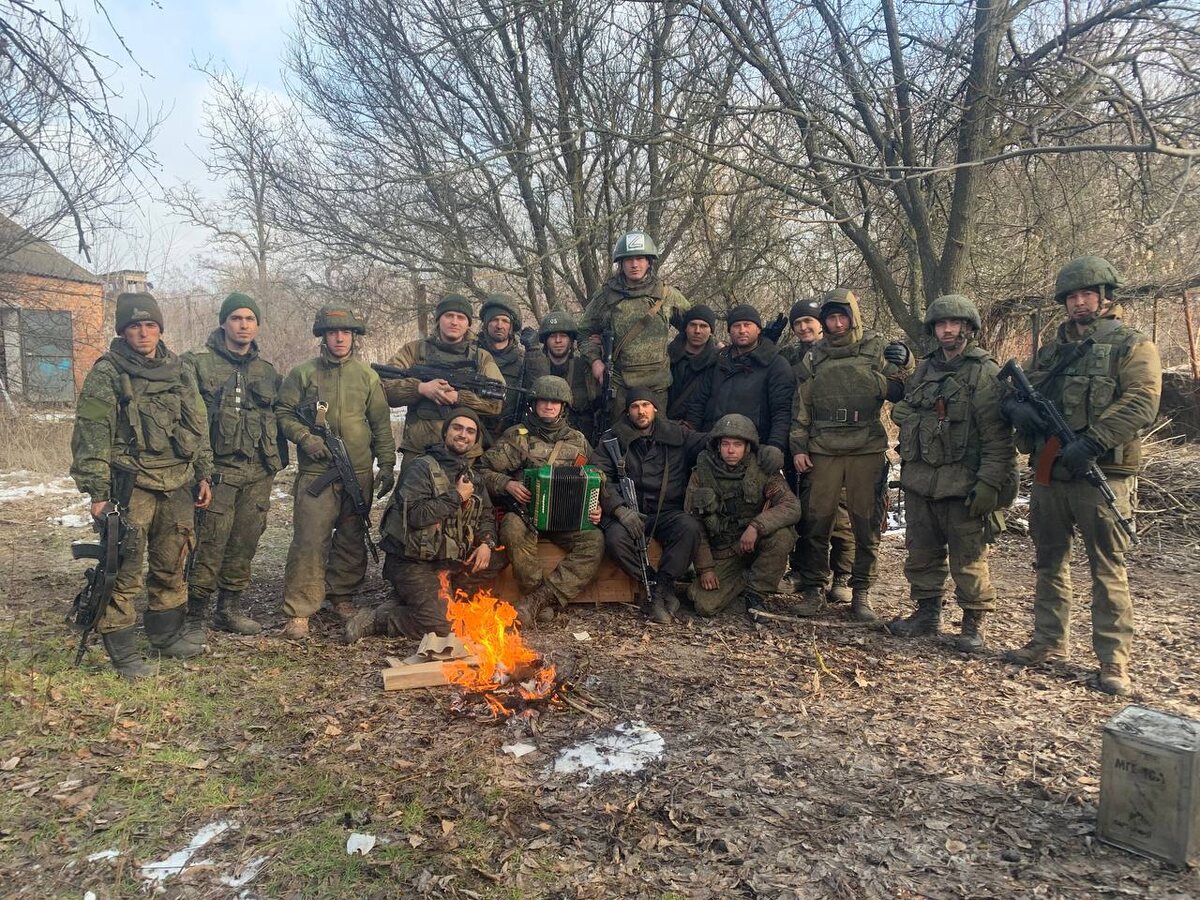 Балаклея, передовая, российская  армия, 18 марта 2022 года.