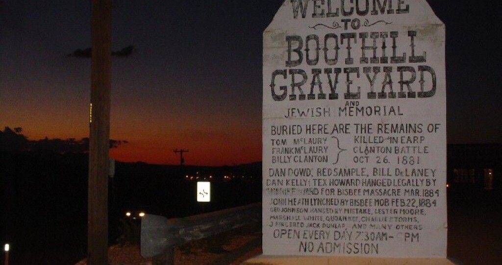 Кладбище Бут-Хилл. История Дикого Запада в Надгробиях