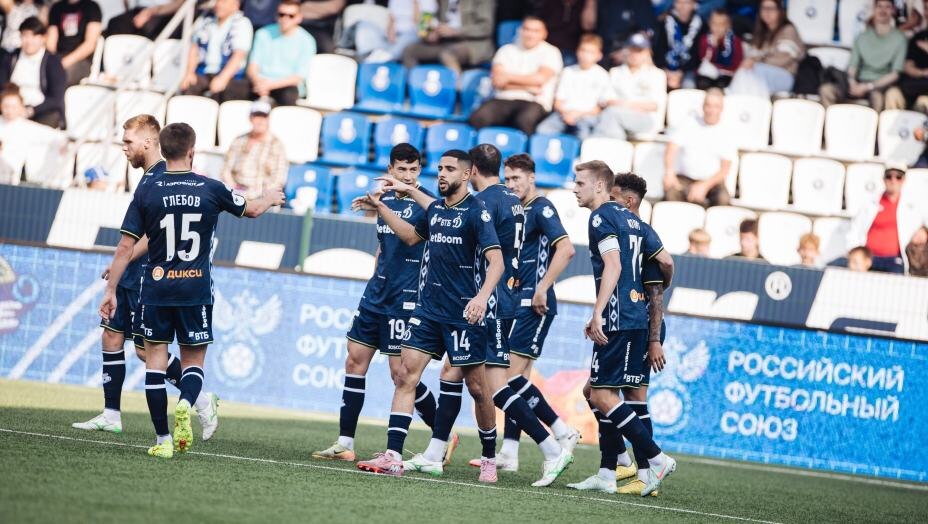    «Динамо» завершило год на 10-м месте. Фото: Соцсети ФК «Динамо»