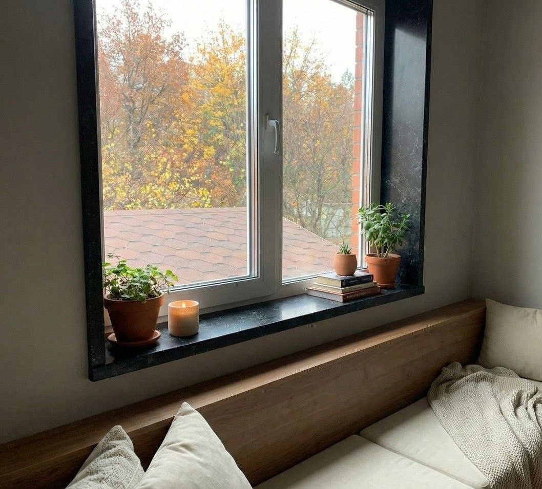 подоконник из акрилового камня