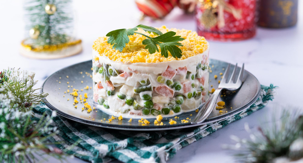 Салаты на Новый Год: идеи для новогоднего меню