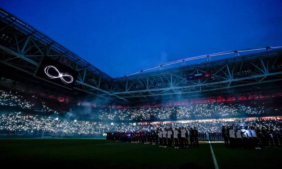    Теперь у легенды «Спартака» Никиты Симоняна номер — знак бесконечности. Фото: РФС