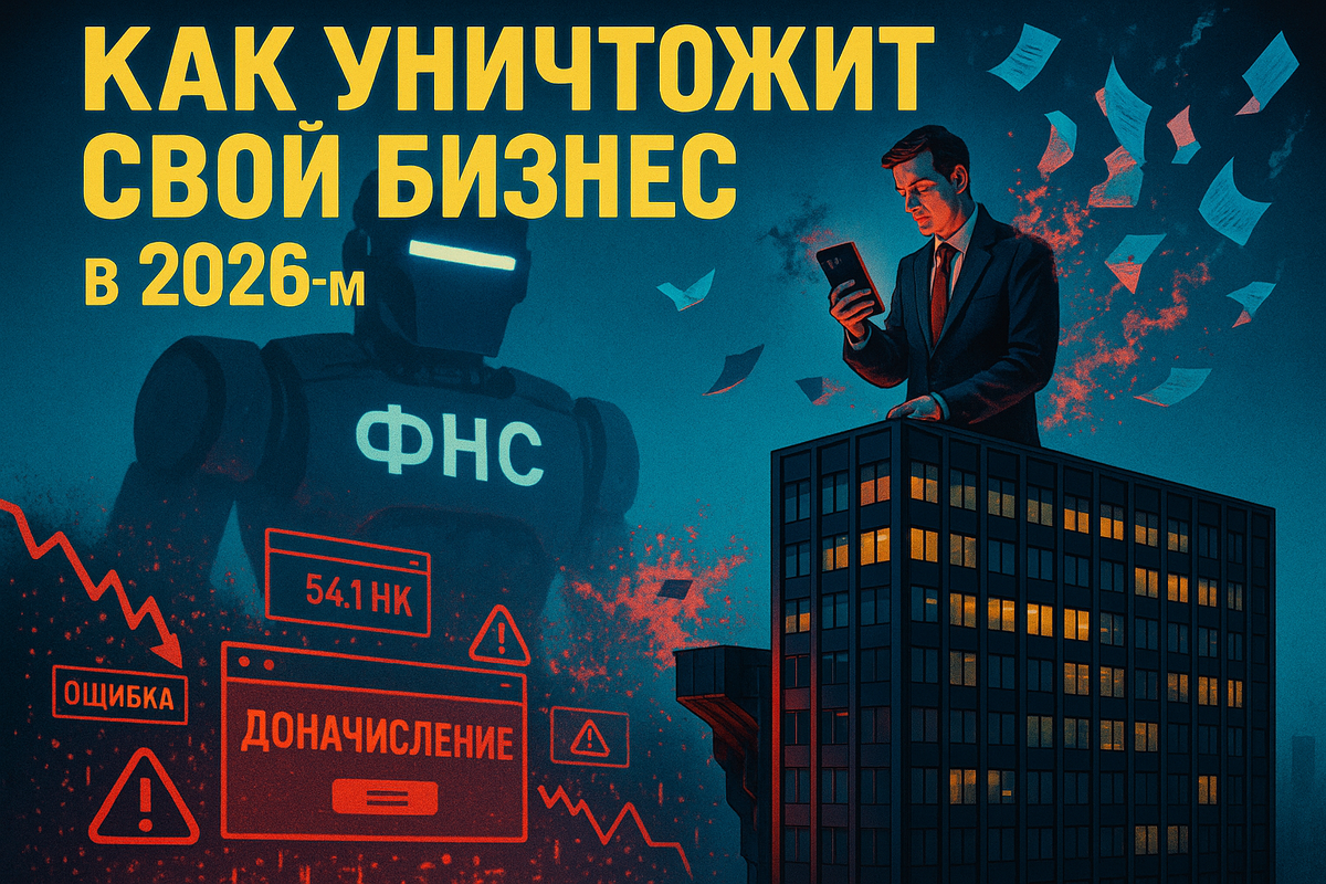 Опасные советы, которые могут обернуться доначислениями в 2026 году