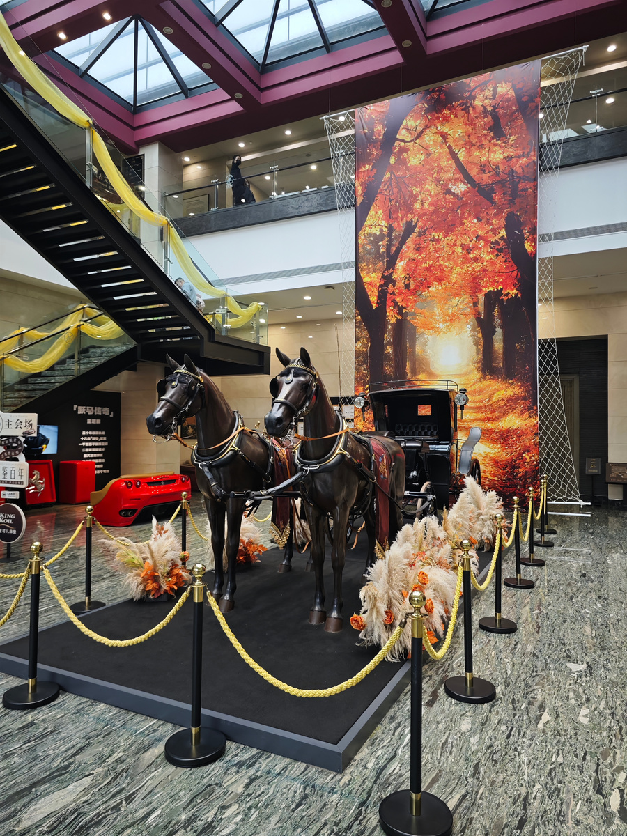 Лошади в музее тоже есть