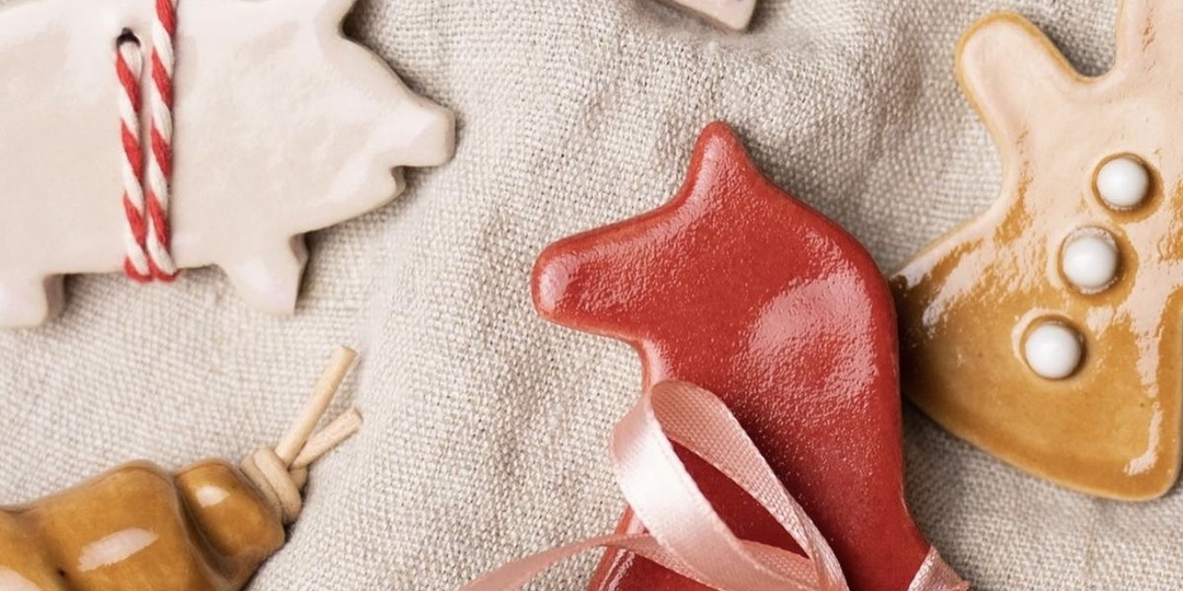 Подборка необычной новогодней керамики