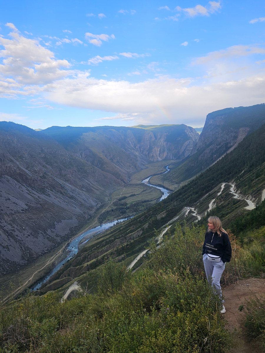 Лента реки и лента перевала 
