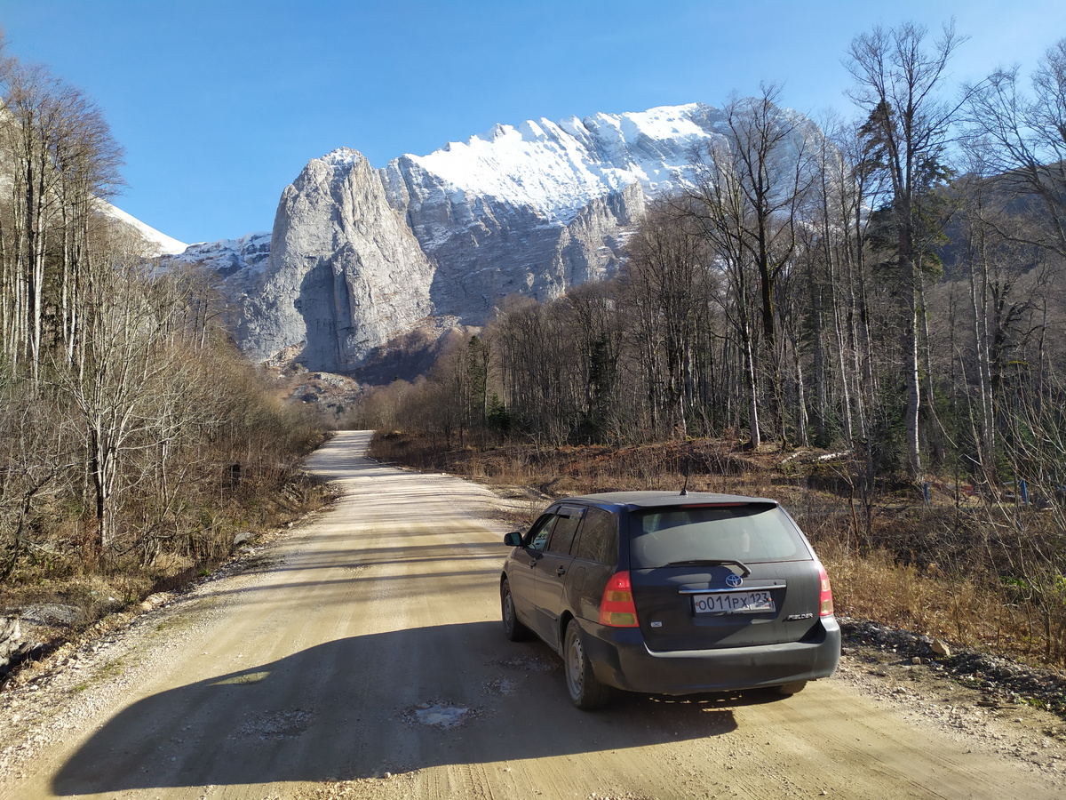 По дороге к водопадам