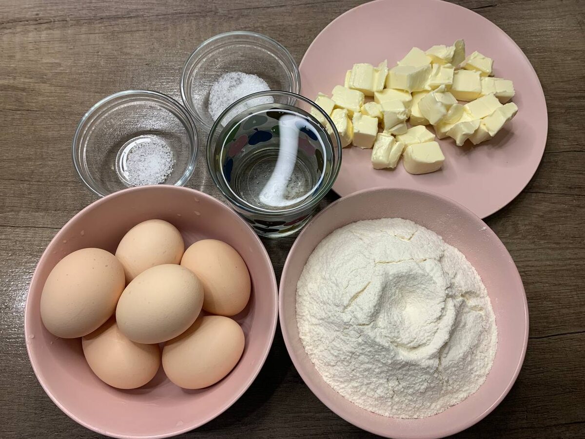 Ингредиенты на столе