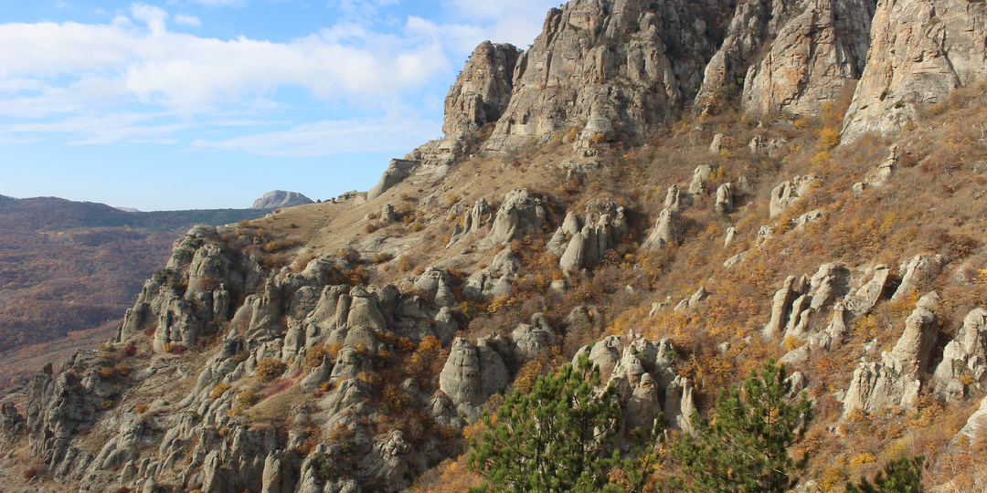 КОРОВЬЯ ТРОПА: ПУТЬ К ВЕРШИНАМ ДЕМЕРДЖИ ЧЕРЕЗ ОСЕННИЙ ЛЕС