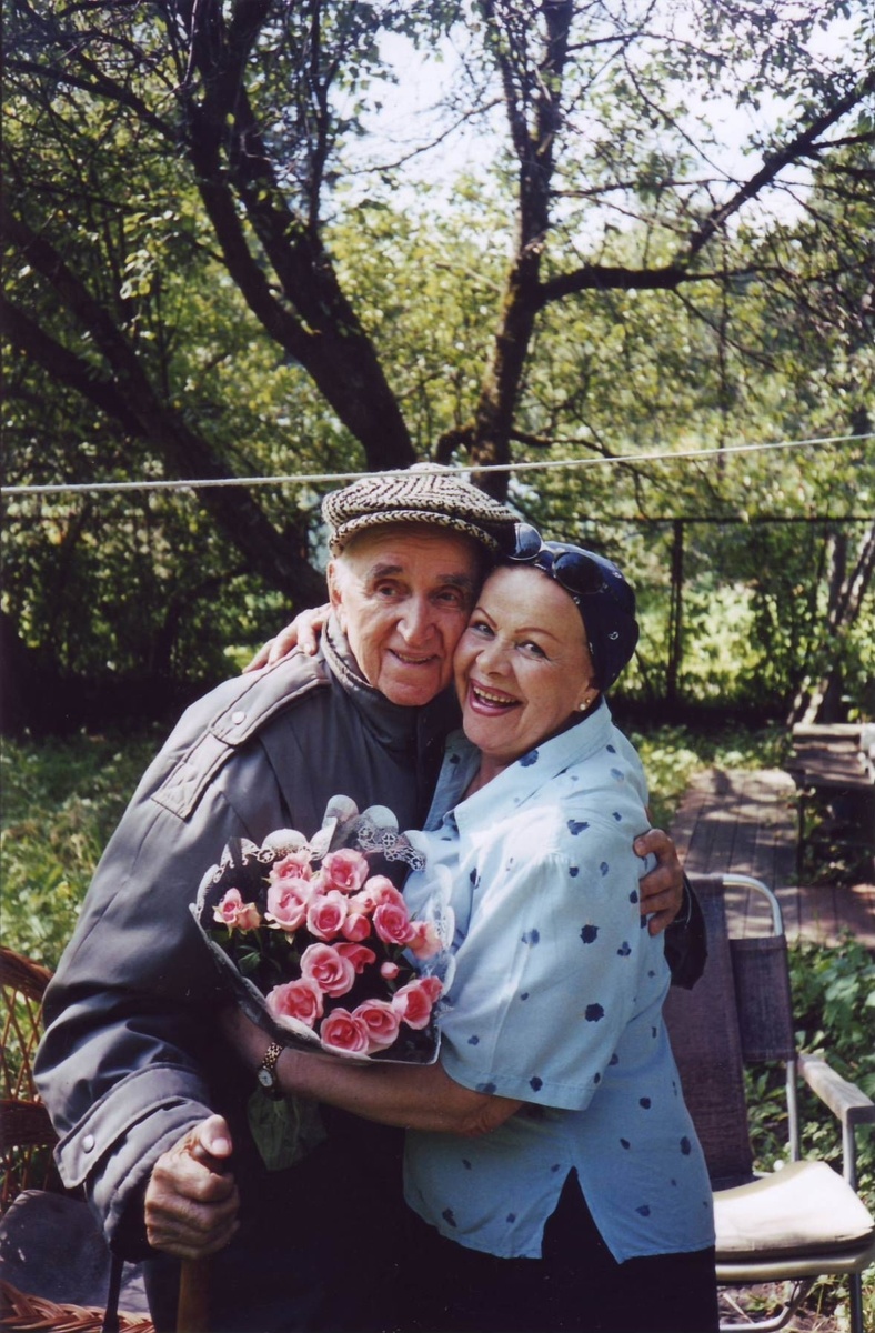 Виктор Боков и выдающаяся певица Александра Стрельченко