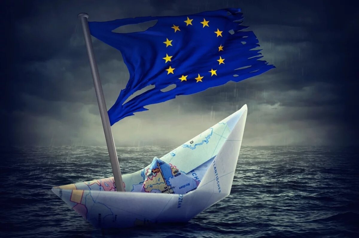     ЕС бьется в истерике после заявления Штатов о Крахе Европы.