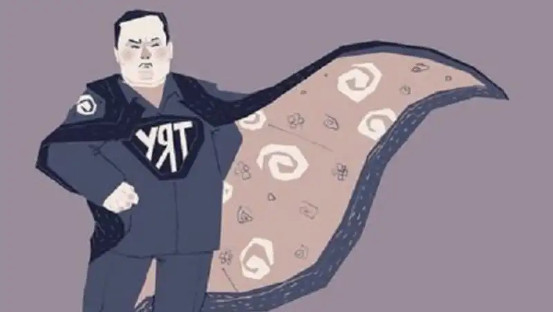 Карикатура Мурата Дильманова из открытых источников