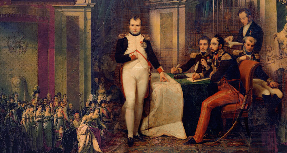 Картина «Наполеон Бонапарт в рабочем кабинете в Тюильри» написана Жаком-Луи Давидом в 1812 году.