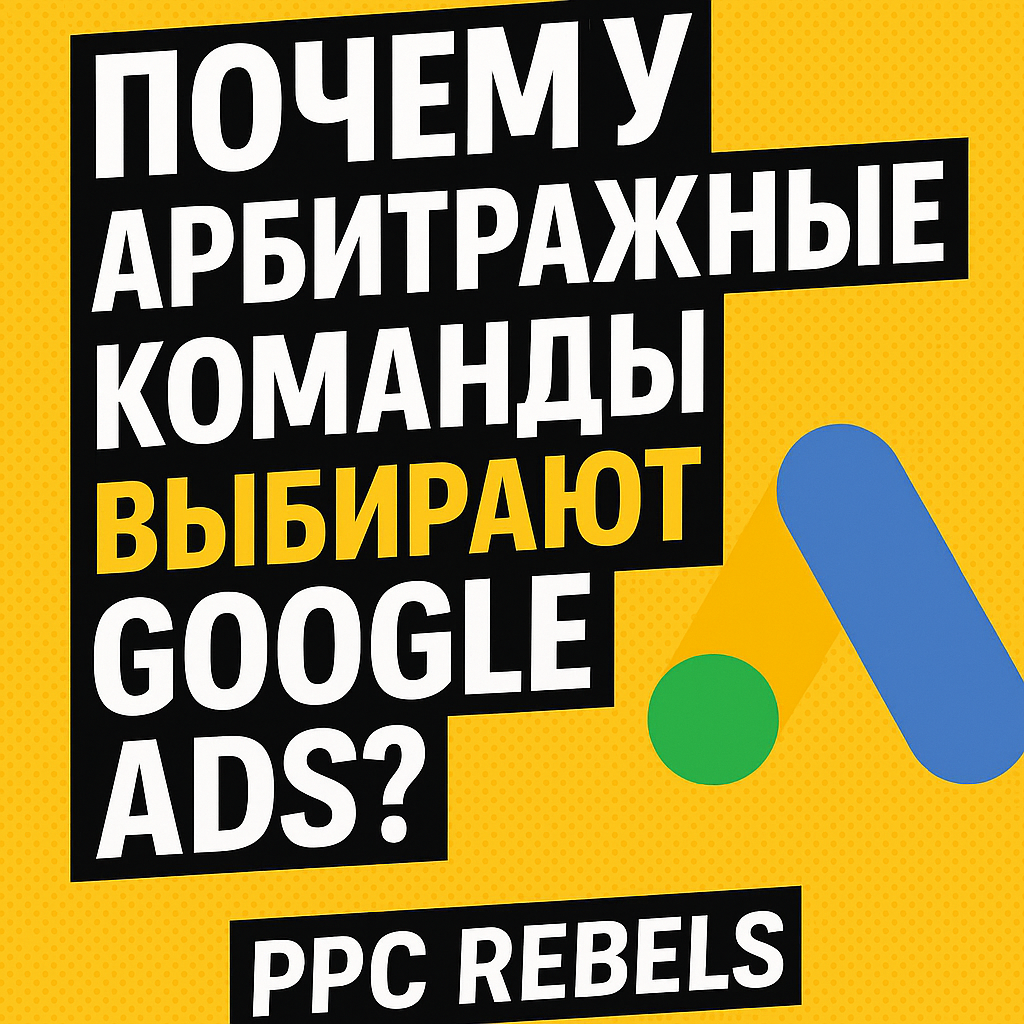 ppcrebels.com - аренда трастовых кабинетов Google Ads