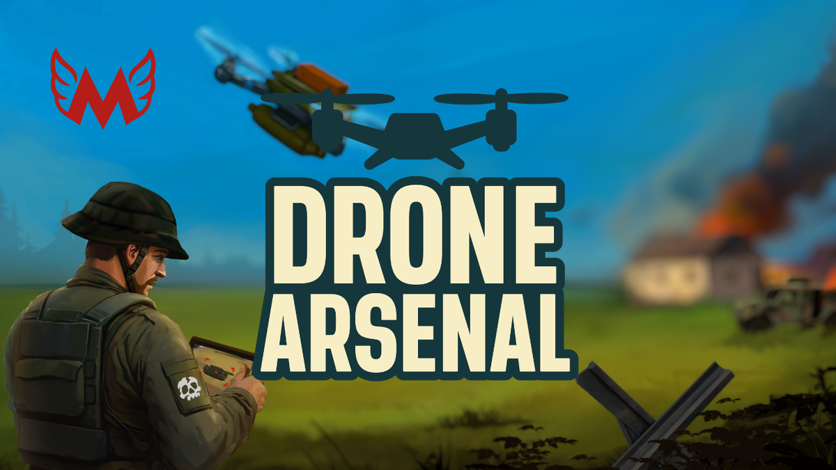 Обложка игры «Арсенал Дронов» (Drone Arsenal)