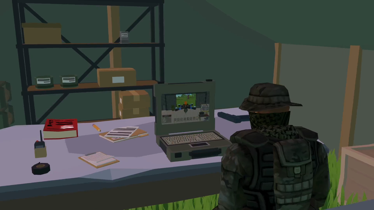 Скриншот игры «Арсенал Дронов» (Drone Arsenal)