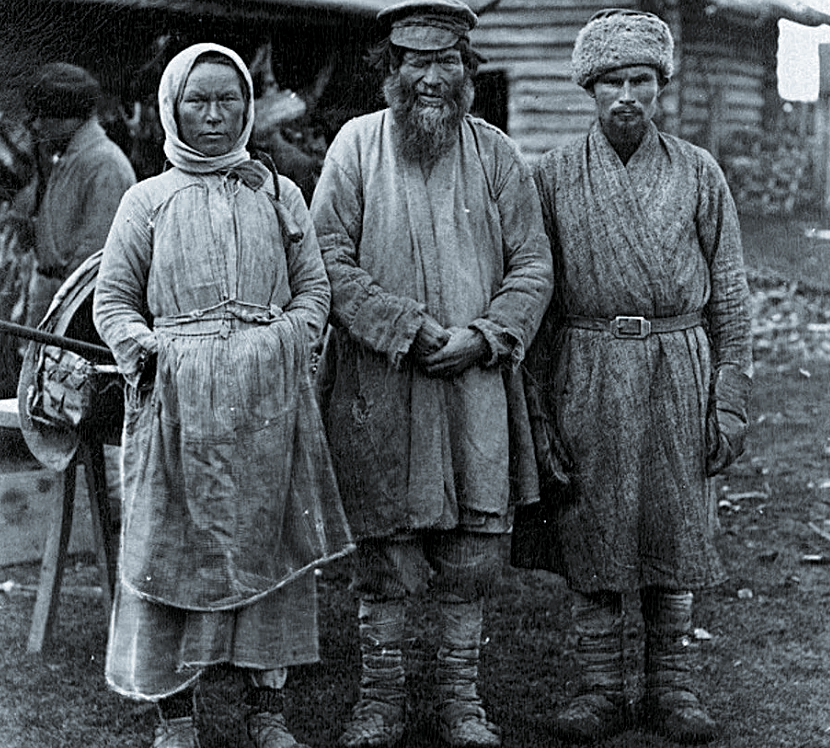 Русские крестьяне начала 20 столетия.