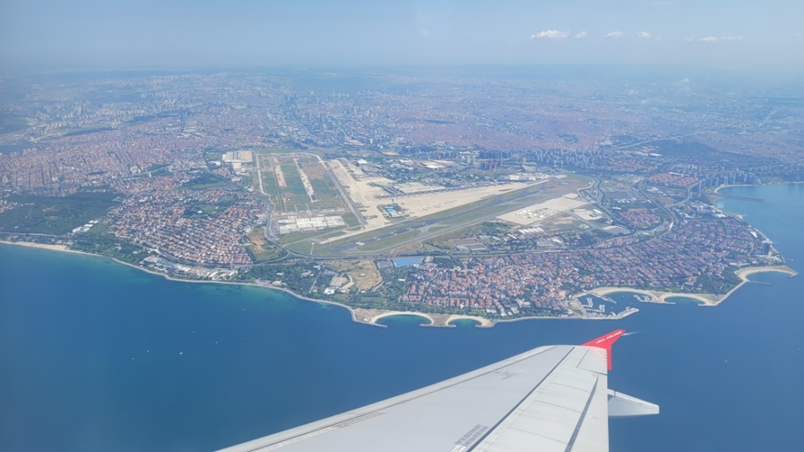 Идем на посадку в Стамбуле