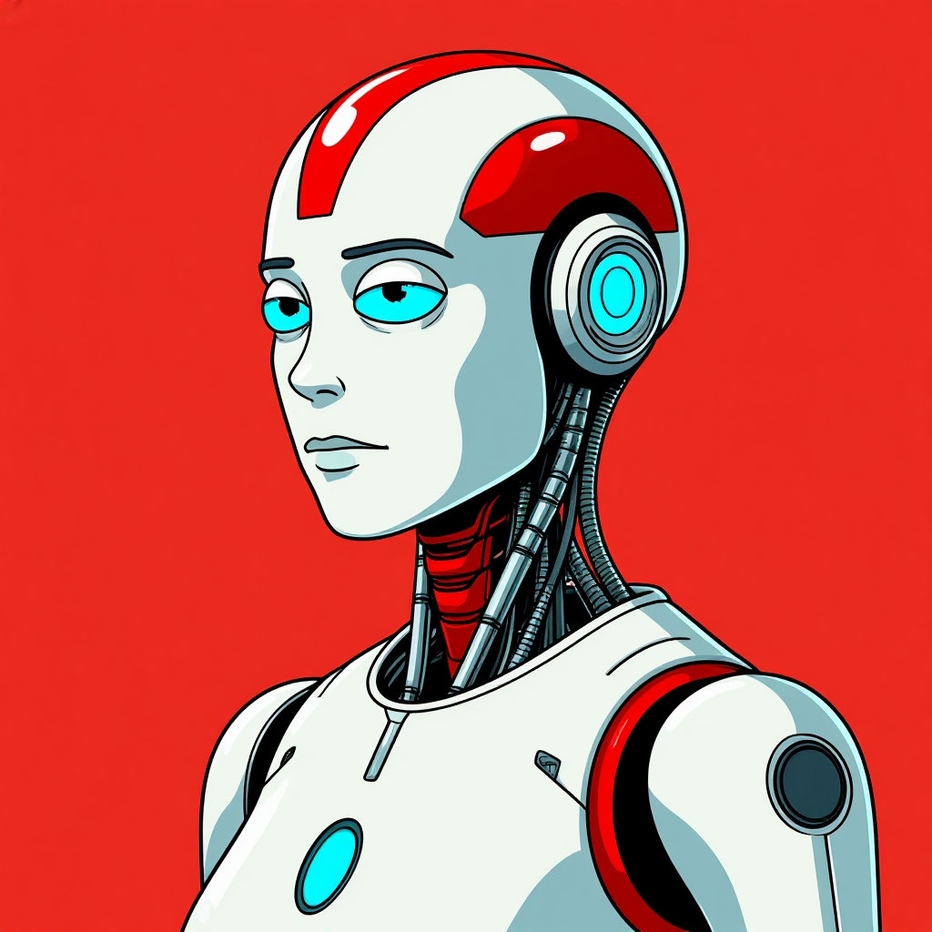 ИИ с английским флагом в исполнении Яндекс Алисы