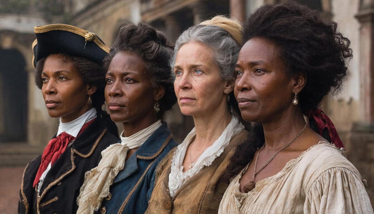 Отцы-основатели США превратились в темнокожих женщин