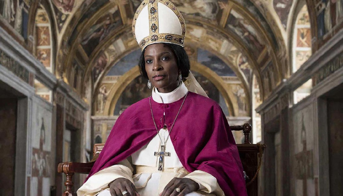 папа римский - чернокожая дама