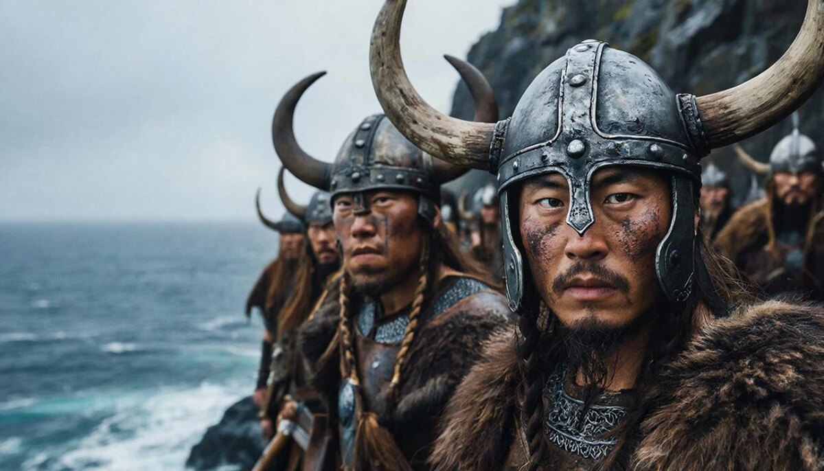 викинги стали азиатами