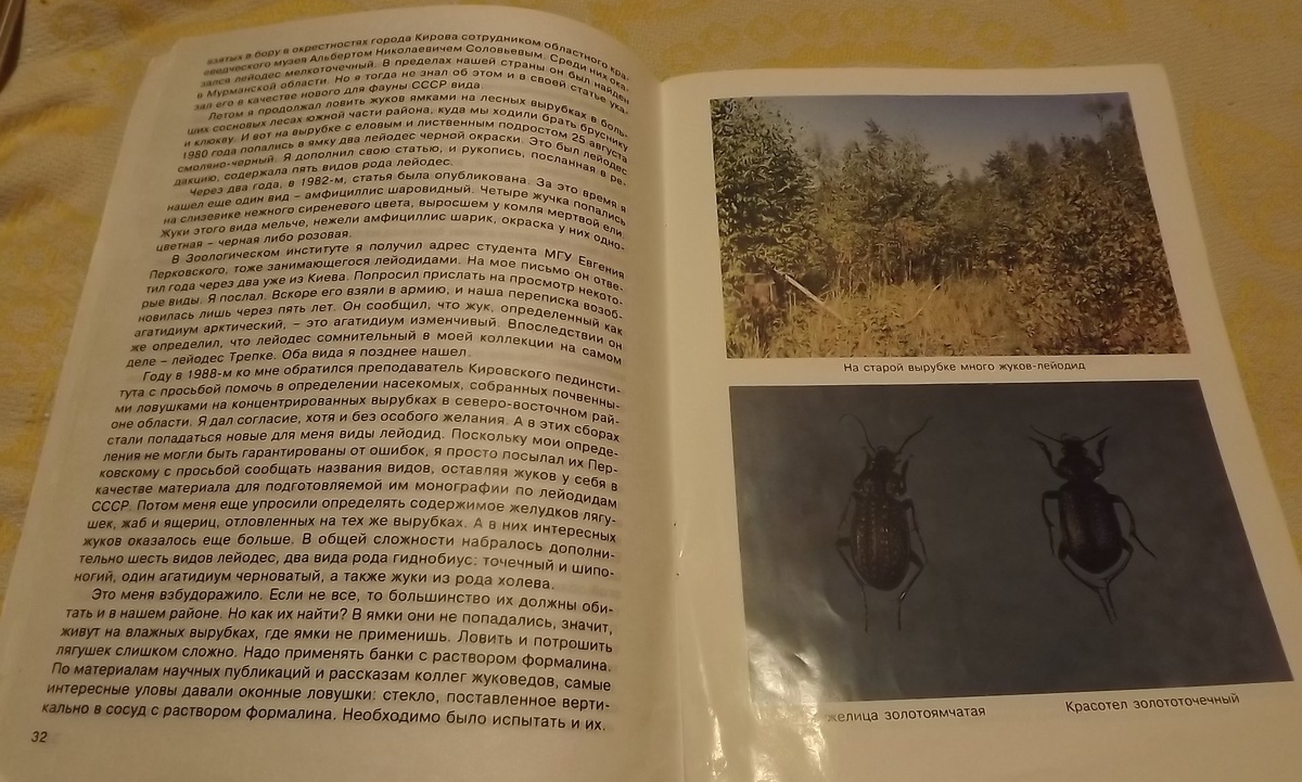 Разворот с фотографиями