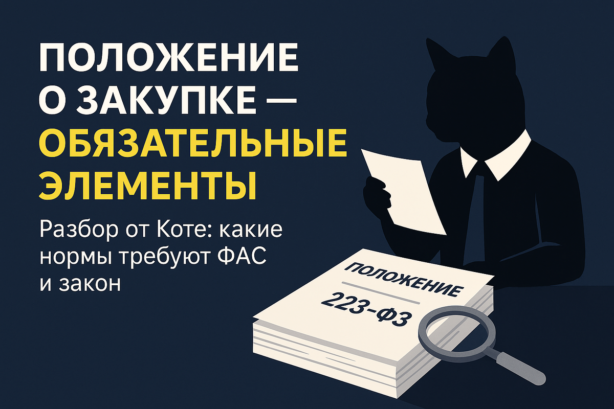 223-ФЗ: обновлённые требования к Положению о закупке в 2025 году — критические ошибки и как их избежать