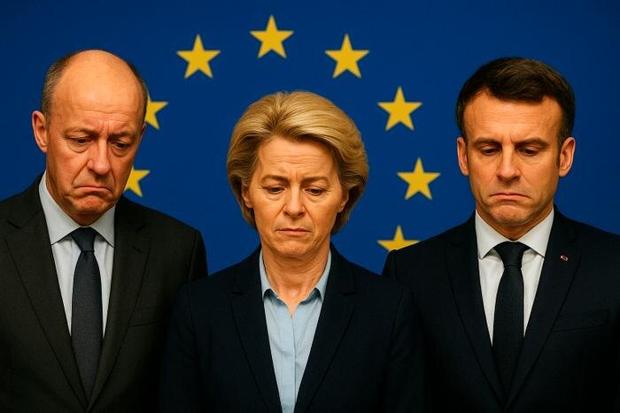 Украсть не получилось, занять не дали. Неделя, когда ЕС остался без денег и поддержки. Обложка © GPTChat