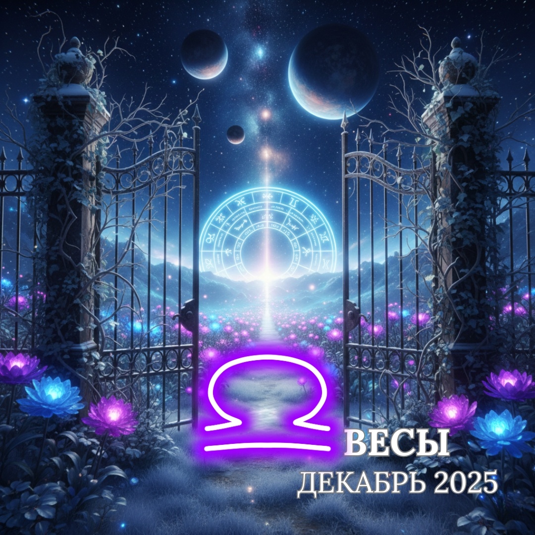 Гороскоп Весы на Декабрь 2025. Астролог Екатерина Юдина 