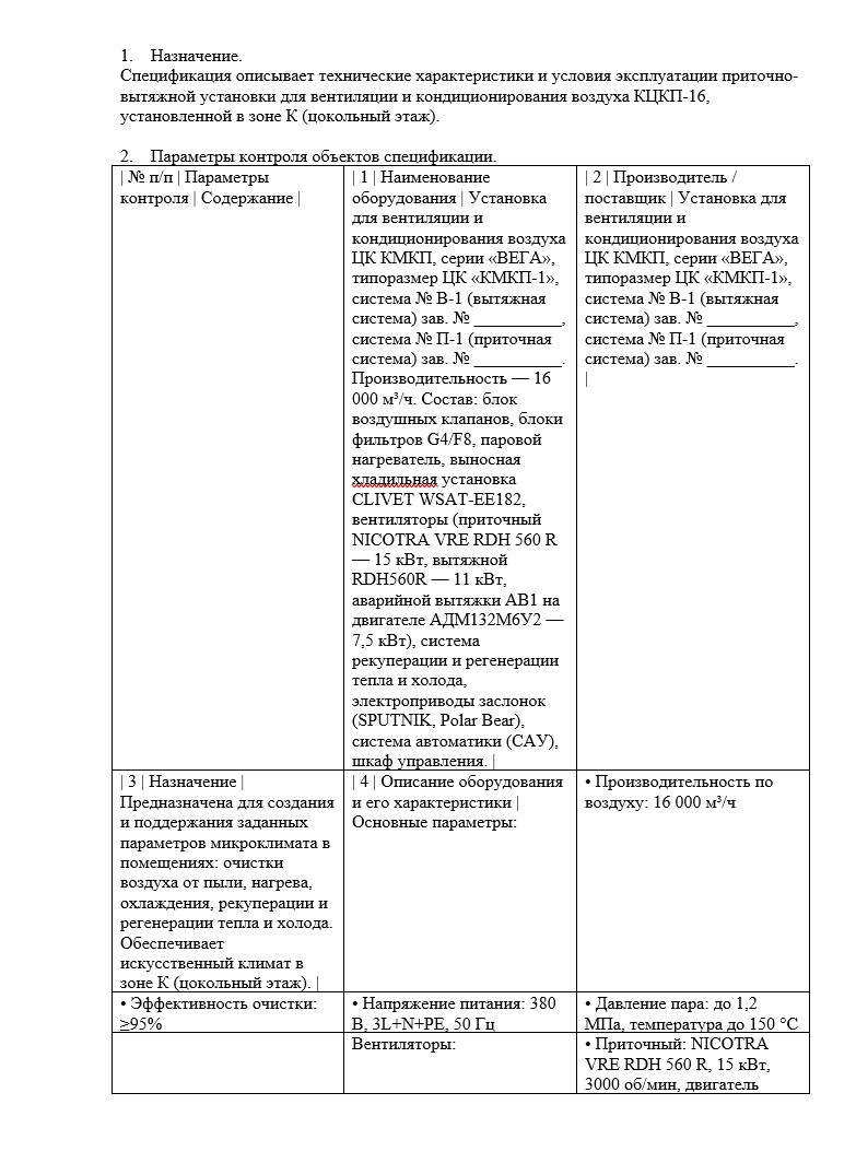 Это черновик, основанный только на РЭ.