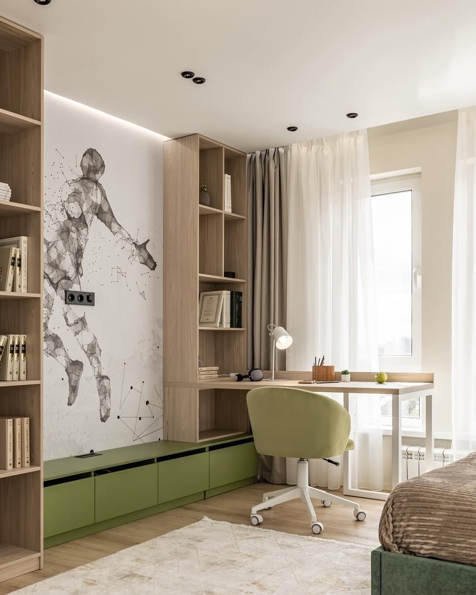  Обои «Прыжок к победе», артикул s545 в проекте Jeevaa design