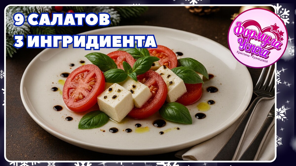 9 салатов из трёх ингредиентов — просто, быстро и полезно. Рецепты.