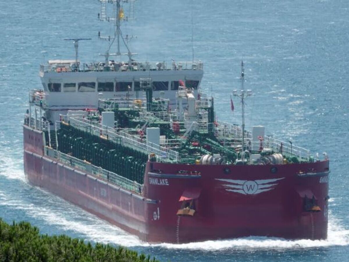    Танкер Swanlake | © Фото : VesselFinder/Cengiz Tokgöz