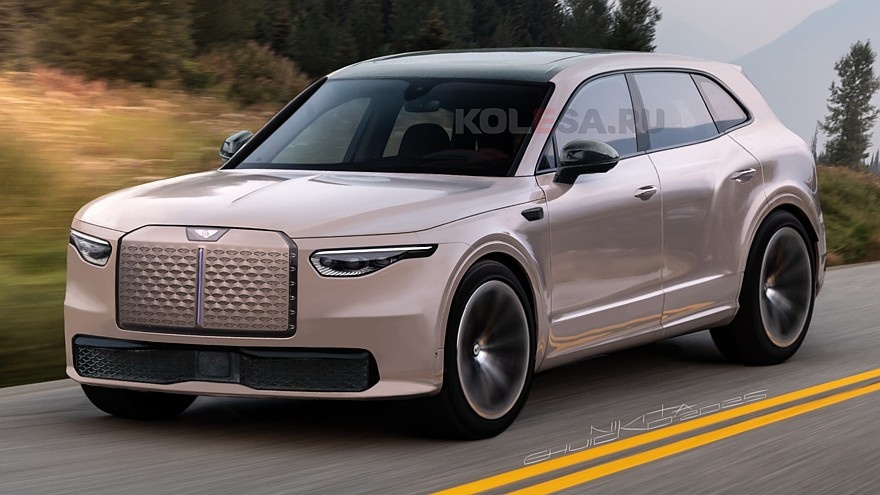    Рендер нового кроссовера Bentley