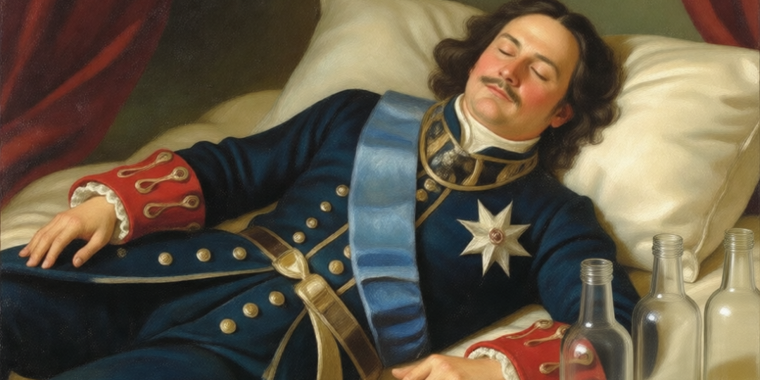 3 забавных истории о том, как Петра I пытались разбудить по утрам после очередной «гулянки»