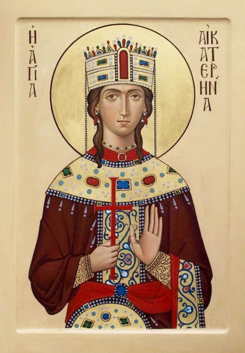 Великомученица  Екатерина . Из открытого источника.