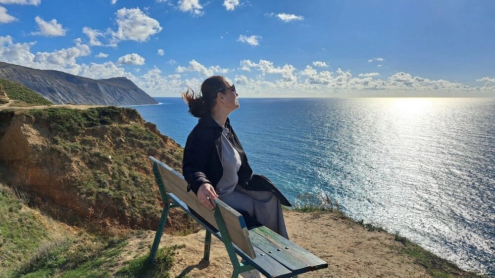    Морем лучше полюбоваться сейчас в районе Анапы издалека. Фото: АиФ/ Марина Сизова