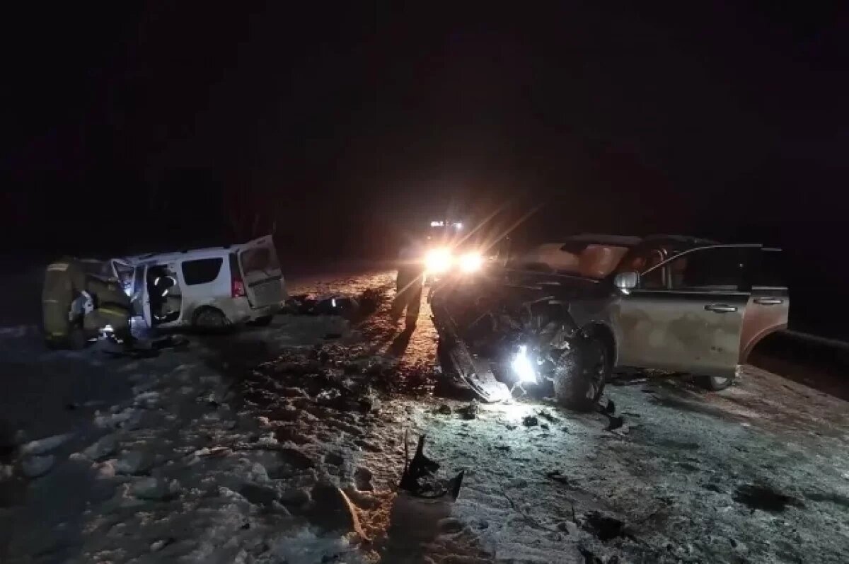    Два человека погибли в ДТП на трассе в Новосибирской области