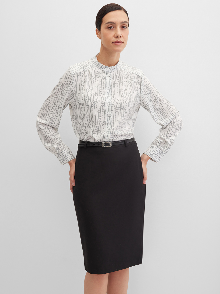 Блузка: 6 290 руб. Модель: Л88211101 Артикул ткани: АН142
Состав: 60% вискоза, 35% полиэстер, 5% лайкра