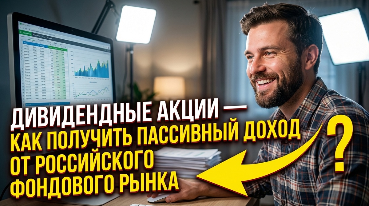 Дивидендные акции — как получить пассивный доход от российского фондового рынка