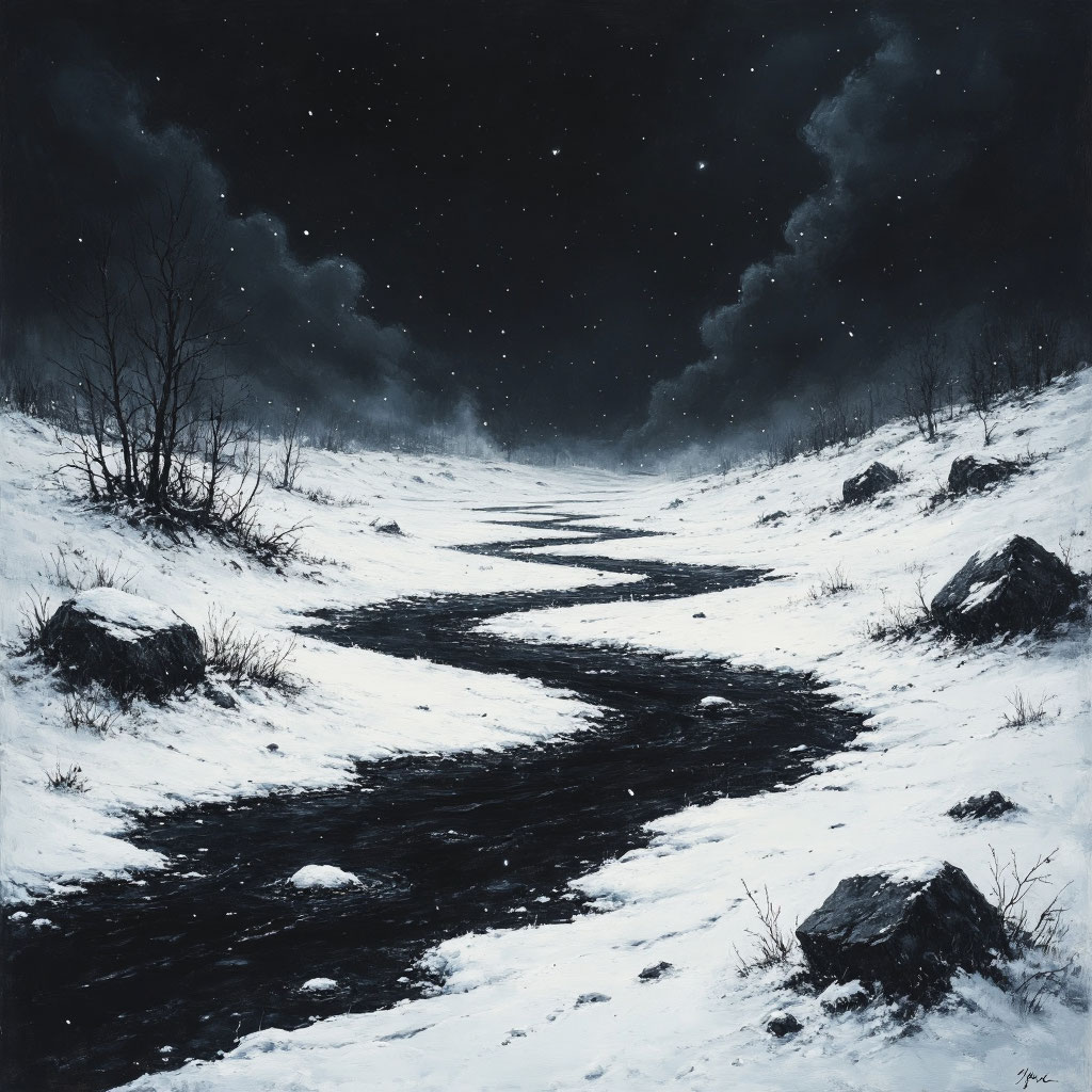 Почему в татарском слово "снег" связано с понятием тьмы и черного