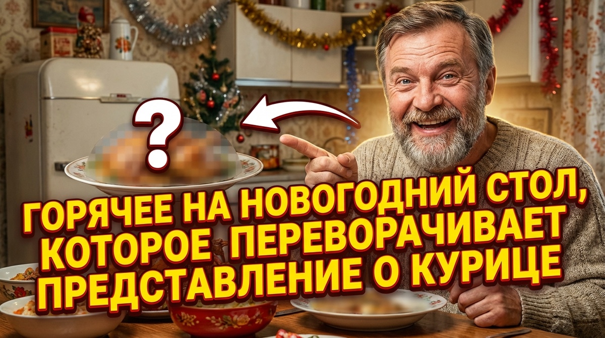 ГОРЯЧЕЕ НА НОВОГОДНИЙ СТОЛ, КОТОРОЕ ПЕРЕВОРАЧИВАЕТ ПРЕДСТАВЛЕНИЕ О КУРИЦЕ: КАК ДВЕ ТАРЕЛКИ СОБЕРУТ ВОСХИЩЕНИЕ ГОСТЕЙ