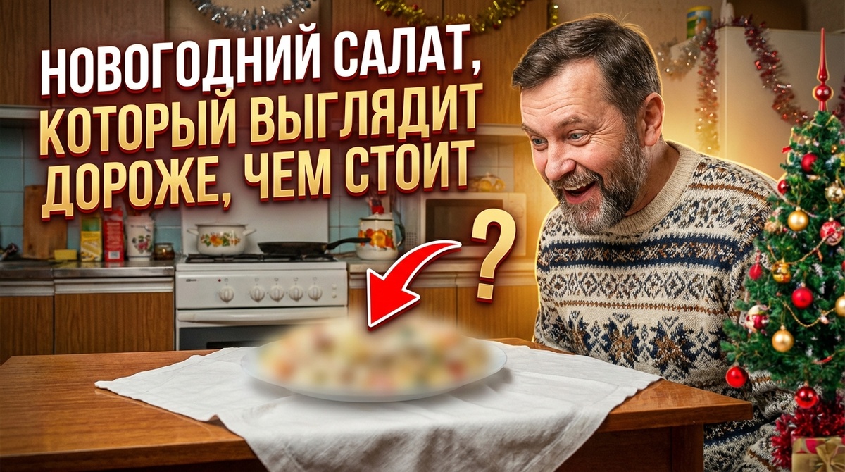 НОВОГОДНИЙ САЛАТ
